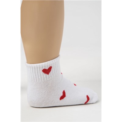 Детские носки стандарт Любимка (набор 2 пары) / белый