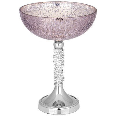 БЛЮДО ДЕКОРАТИВНОЕ НА НОЖКЕ, ДИАМЕТР 18СМ