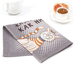 Набор из 3-х кухонных полотенец Кошачьи тайны