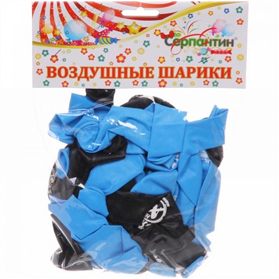 Воздушные шары  50 шт, 10"/25см "Для настоящих мужчин", (микс)