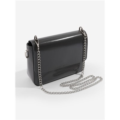 Крепления для ручек на сумку, металлические, 1.8×1.5×0.5 см, 2 шт., 4 винта, цвет чёрный никель