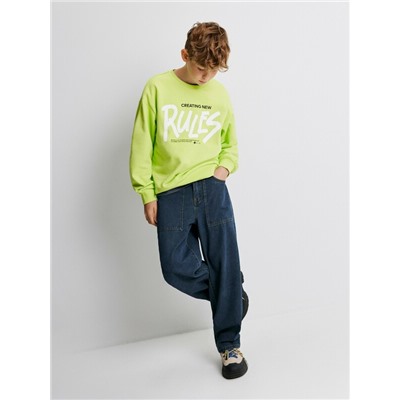 Брюки джинсовые детские для мальчиков Laperm