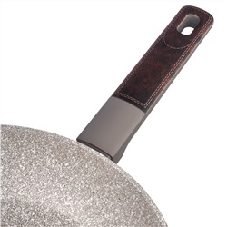 СКОВОРОДА С АНТИПРИГАРНЫМ ПОКРЫТИЕМ PFLUON MARBLE, 26*5 СМ