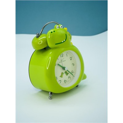 Часы-будильник «Dino», light green (6,3х11,2 см)