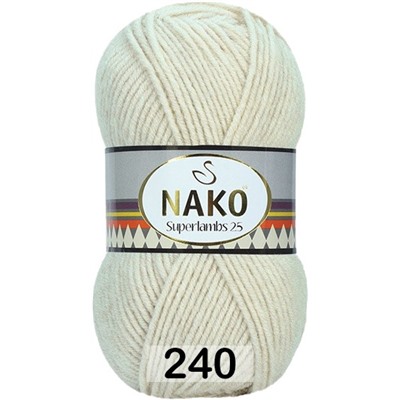 Пряжа Nako Superlambs 25