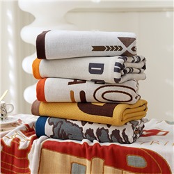 Скандинавское мягкое муслиновое банное полотенце 80*160cm