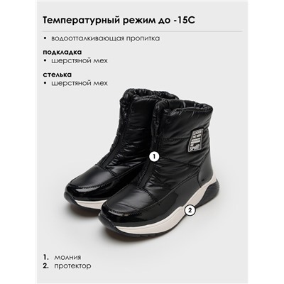 Ботинки зимние для девочки