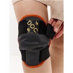 Наколенник фиксирующий согревающий из верблюжьей шерсти с медной нитью