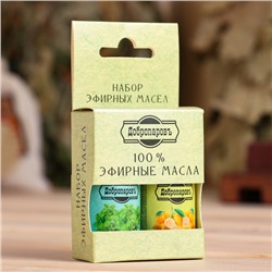 Набор эфирных масел лимон, мята "Добропаровъ", 2 шт по 17 мл