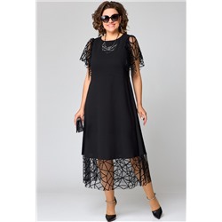 Платье EVA GRANT 7225А черный