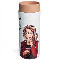 ТЕРМОКРУЖКА FOOTLE 350 МЛ, КОЛБА НЕРЖ.СТАЛЬ 18/10