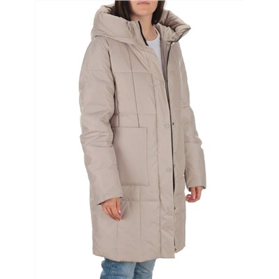 22342 BEIGE Куртка зимняя женская (150 гр. холлофайбера)
