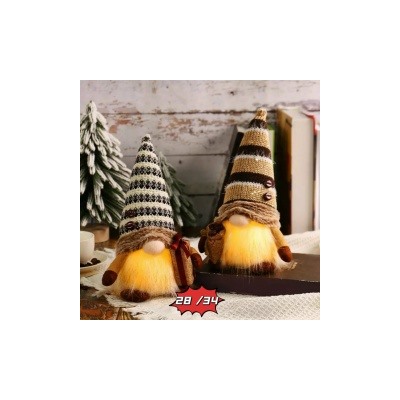 Новогодние игрушкиСветящиеся гномы🔥🔥 Оптом цена:300₽Упаковка 4 штук разныеВысот:28смРаботает на батарейки