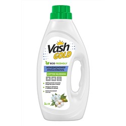 Кондиционер-ополаскиватель для белья Цветы хлопка Cotton Blossom, Eco Frendly, Vash Gold 6, 1 л, на 40 стирок