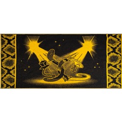 6с102.411ж1 Танго вдвоём(черное золото) Полотенце махровое 67х150см