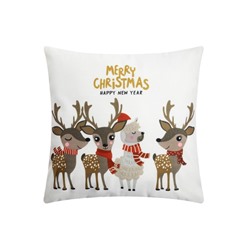 Наволочка декоративная новогодняя «Этель. Happy New Year!» 40×40 см, 100% п/э