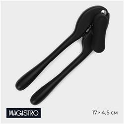 Нож консервный Magistro Vantablack, 17×4.5 см, чёрный
