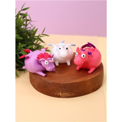 Мялка - антистресс «Unicorn balloon», purple