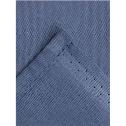 Простыня 1.5 спальная Этель, 150×215 см, синяя, хлопок 100%, бязь