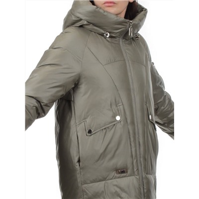 78 GRAY GREEN Куртка зимняя женская (200 гр. холлофайбер)