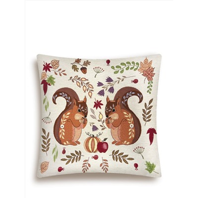 Сказочный лес Белочки Наволочка 45х45 см 2102445 New