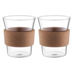 Набор из 2-х стаканов Corc Collection, 400 мл