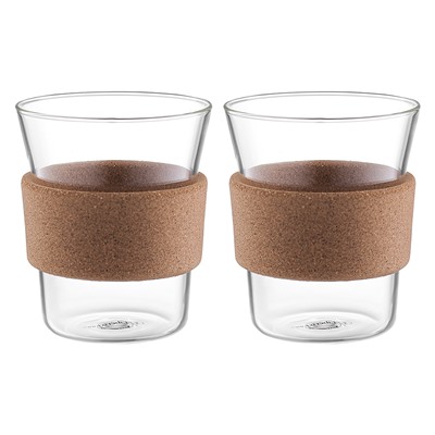 Набор из 2-х стаканов Corc Collection, 400 мл