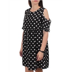 916 BLACK Сарафан летний женский (100% хлопок)