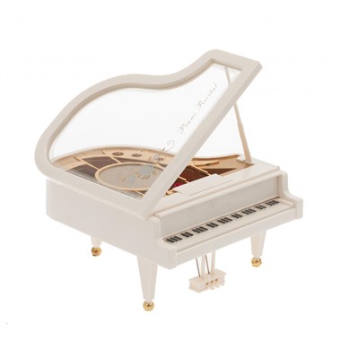 Изделие декоративное "Фортепиано" (музык.), L158 W14,5 H8,5 см
