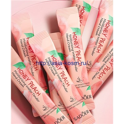 Крем для рук Sadoer с экстрактом персика в разовой упаковке(93925)