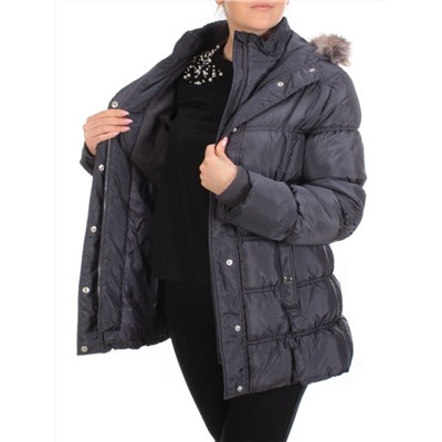 B-52 DARK GRAY Куртка зимняя женская NO NAME (150 гр. холлофайбер)