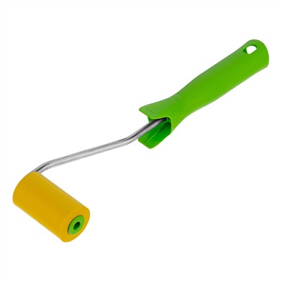 Валик прижимной резиновый с ручкой, 50 мм, D ручки 6 мм Сибртех