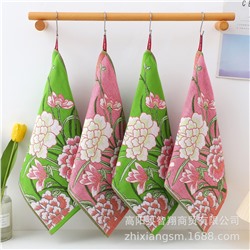Retro gauze soft scarf, towel for face washing, double-sided wet wipes, does not fade