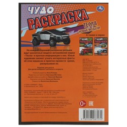 Чудо-раскраска «Тесла. Новые модели»
