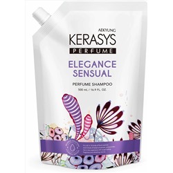 Kerasys Шампунь для волос Элеганс 500мл, зап.блок
