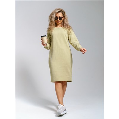 976 Платье олива Свт