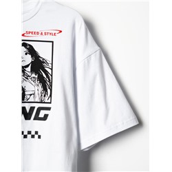 Комплект для девочки: футболка, брюки