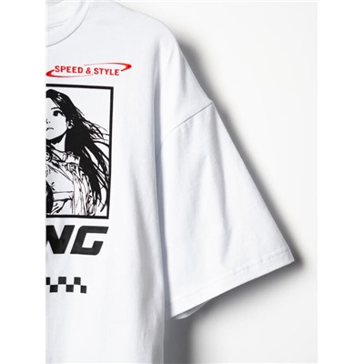 Комплект для девочки: футболка, брюки