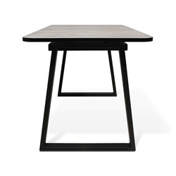 Стол раздвижной SHT-T40/130-160
                        дуб аляска / черный