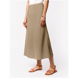 Юбка из плотного лиоцелла скроенная по косой