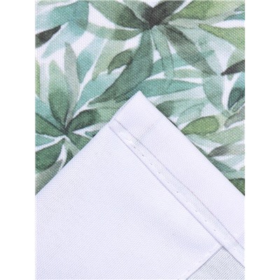 Комплект штор для кухни с подхватами Этель Olives, 145×180 см-2 шт., 100% п/э