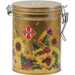 HILLTOP. 8 марта. Весна. Банка с клипсой «Подсолнухи» 100 гр. жест.банка