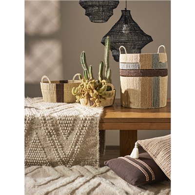 Корзина плетеная овальная Bodhran Sage из коллекции Ethnic, размер M