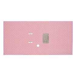 Папка-регистратор А4, 75 мм, deVENTE Pastel, разборный, металлическая окантовка, матовая ламинация, пастельная, фиолетовая
