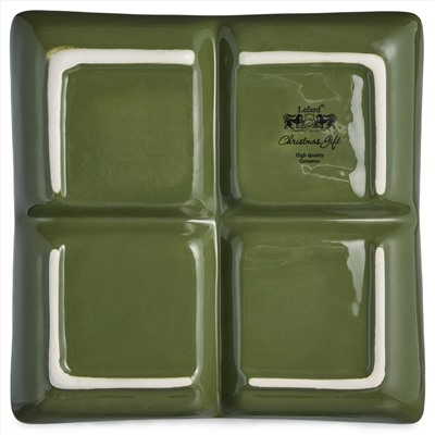 МЕНАЖНИЦА 4 СЕКЦИИ КОЛЛЕКЦИЯ "CHRISTMAS GIFT" 19*19*9,5 СМ