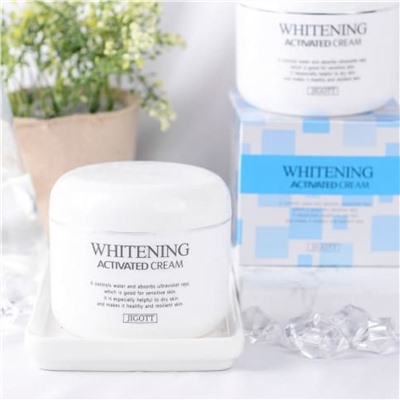 Jigott Антивозрастной крем для лица осветляющий / Whitening Activated Cream, 100 мл