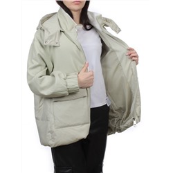 H24-210 LT. OLIVE Куртка демисезонная женская (100 гр. холлофайбер)