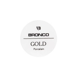 ТАРЕЛКА ОБЕДЕННАЯ BRONCO "GOLD" 26 СМ (КОР=18ШТ.)