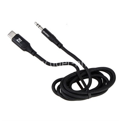 Переходник 3.5 Jack (F) - Type-C FaizFull (FP55) черный