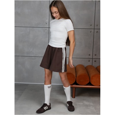 Шорты "Крош" Шоколад Девочка